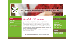 Desktop Screenshot of ghs-gartenbau.de